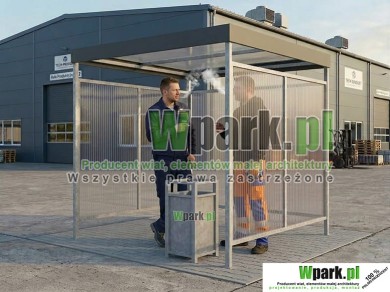 Palarnia MINI ocynk 01 ściany poliwęglan komorowy