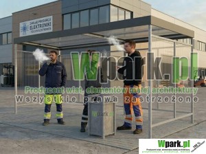 Palarnia MINI ocynk 02 ściany poliwęglan komorowy