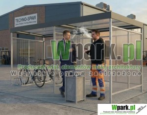 Palarnia MINI ocynk 04 ściany poliwęglan komorowy - zestaw 