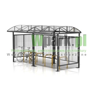 Wiata na rowery DECO 05  - na 12 rowerów