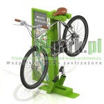 BikeStop linia MODE 03 z reklamą 