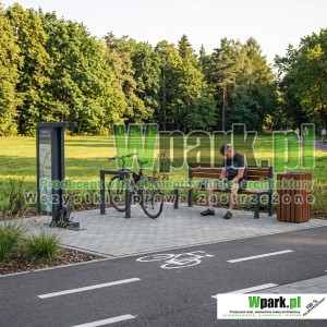 Miejsce odpoczynku rowerzystów