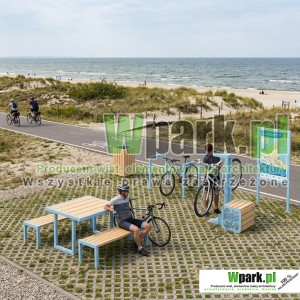 Miejsce odpoczynku rowerzystów