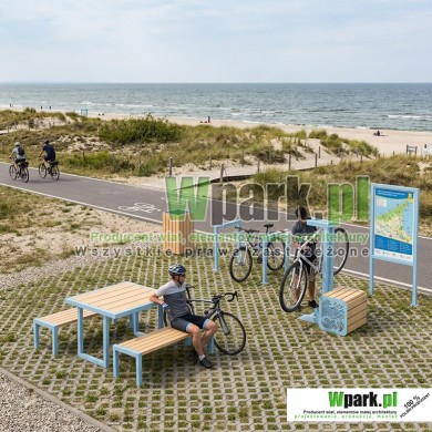 Miejsce odpoczynku rowerzystów