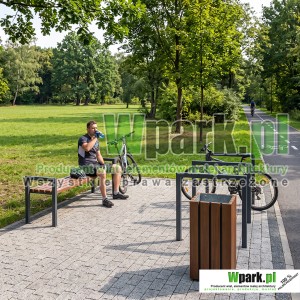 Miejsce odpoczynku rowerzystów