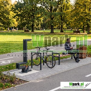 Miejsce odpoczynku rowerzystów
