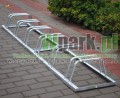 Stojak rowerowy stalowy ocynk na 7 stanowisk (kod:3027/7/S/P)