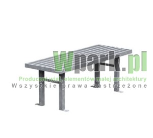 Ławka PUZL 02 ocynkowana