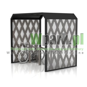 Wiata na rowery FIBE 01 - na 6 rowerów