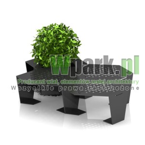 Ławka BEEA 06 z donicą