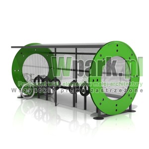 Wiata na rowery OVAL 08 - na 12 rowerów