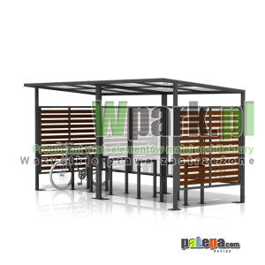 Wiata na rowery MODE 08 - na 12 rowerów