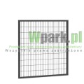 Moduł ściany bocznej lub tylnej wysokość 1600 mm szerokość 2000 mm wypełnienie siatka metalowa