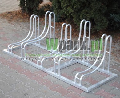 Stojak rowerowy bocian aluminiowy na 5 stanowisk (kod:3033/5/A/P)