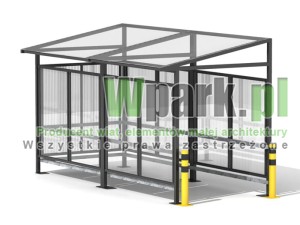 Wiata wózkowa TRIO 06