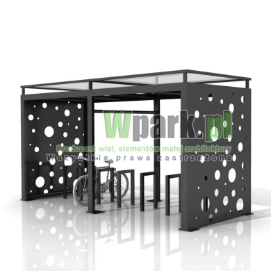 Wiata na rowery MANY 04 - na 14 rowerów