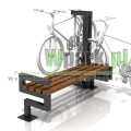 BikeStop z ławką 02 linia MODE