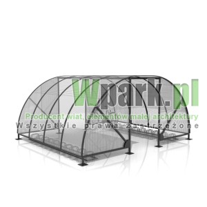 Wiata na rowery ARCE 05  - na 20 rowerów