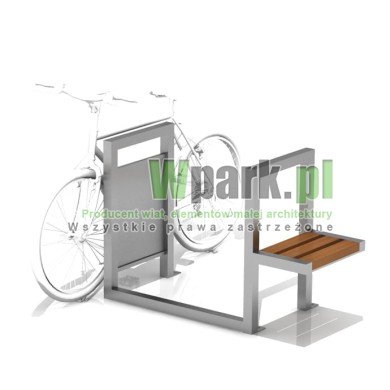 Stojak rowerowy 13 stal nierdzewna