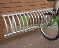 Stojak aluminiowy ścienny na 2/3  stanowisk (kod:3062/100/A/S)