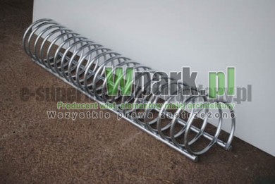 Stojak spirala stalowy na 4/5  stanowisk (kod:3037/140/S/P)