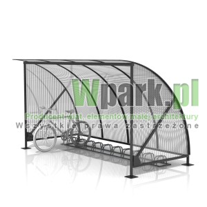 Wiata na rowery ARCE 01  - na 10 rowerów