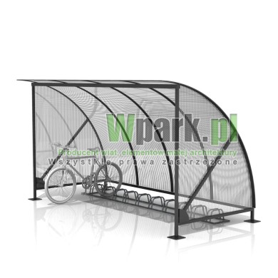 Wiata na rowery ARCE 01  - na 10 rowerów