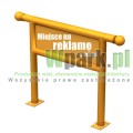 Stojak  rowerowy barierka na 2 stanowiska (kod:COLOR09/2/S/PW)