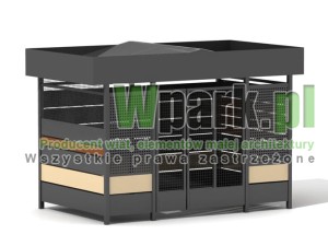 Wiata śmietnikowa MODE 01