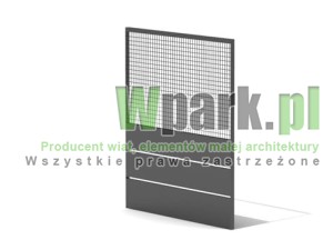 Panel wiaty śmietnikowej TRIO 06