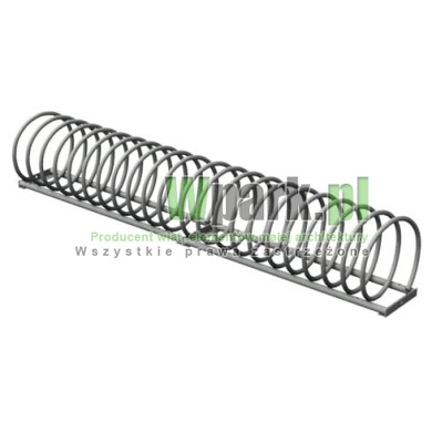 Stojak spirala stalowy na 6/7  stanowisk (kod:3037/200/S/P)