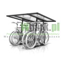 Wiata na rowery MINI 01 - na 4 rowery kolor do wyboru