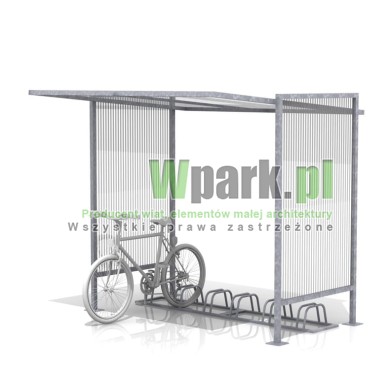 Wiata na rowery SIMP 02 - na 6 rowerów