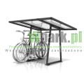 Wiata na rowery MINI 01 - na 4 rowery kolor do wyboru