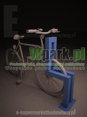Stojak  rowerowy siedzisko na 1 stanowisko (kod:CUBE02/1/S/PW)