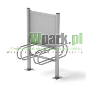 Stojak  rowerowy aluminiowy na 4 stanowiska (kod:3060/4PR/A/PW)