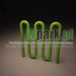 Stojak rowerowy barierka na 2 stanowiska (kod:FUN04/2/S/W)