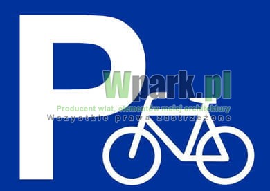Znak, tabliczka parking rowerowy 01 (kod:297210/01/P)