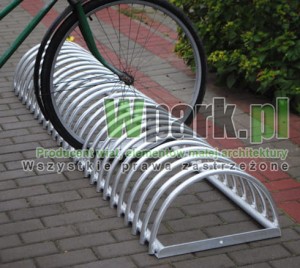 Stojak aluminiowy na 8/9  stanowisk (kod:3062/300/A/P)