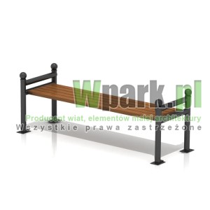 Ławka DECO 02 drewno