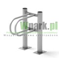 Stojak  rowerowy aluminiowy na 3 stanowiska (kod:3060/3/A/PW)
