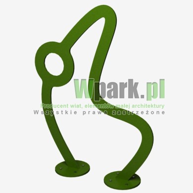 Stojak rowerowy barierka na 2 stanowiska (kod:NEW011/2/S/PW)