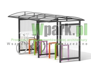 Wiata na rowery SZKOLNA 14 - na 12 rowerów