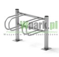 Stojak  rowerowy stalowy ocynkowsky na 6 stanowisk (kod:3060/6/S/PW)