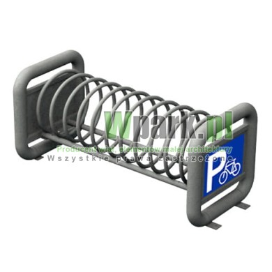 Stojak spirala stalowy na 2/3  stanowisk (kod:3037/03/S/P)