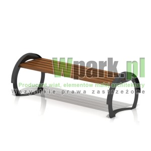 Ławka OVAL 01 drewno