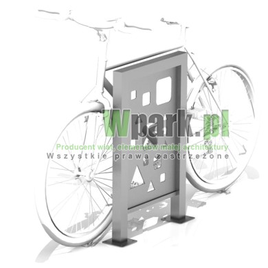 Stojak rowerowy 05 stal nierdzewna