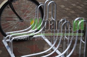 Stojak rowerowy bocian aluminiowy na 17 stanowisk (kod:3033/17/A/P)