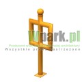 Stojak  rowerowy barierka na 2 stanowiska (kod:COLOR02/2/S/PW)