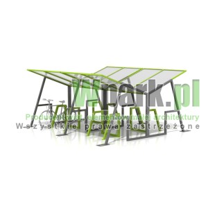 Wiata na rowery POLO 06 - na 28 rowerów